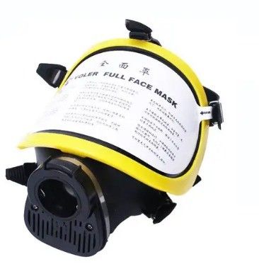 buy Firefighter SCBA Self Contained Breathing Mask With Reticulated Hood online manufacture
