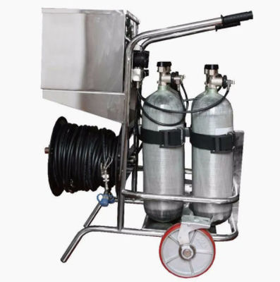 buy Portable Trolley SCBA System for Firefighting, Chemical Plants, and Oxygen-Deficient Worksites online manufacture