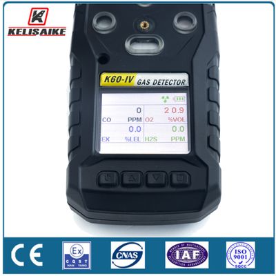 buy K60-IV Portable Gas Detector for H2s , Co , O2 , CH4 Gas Leak Analyzer online manufacture