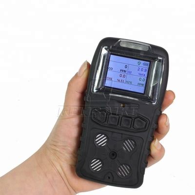 buy Factory Price Pumping Portable Multi Gas Detector CH4 CO H2S O2 VOCs Gas Leak Analyzer online manufacture